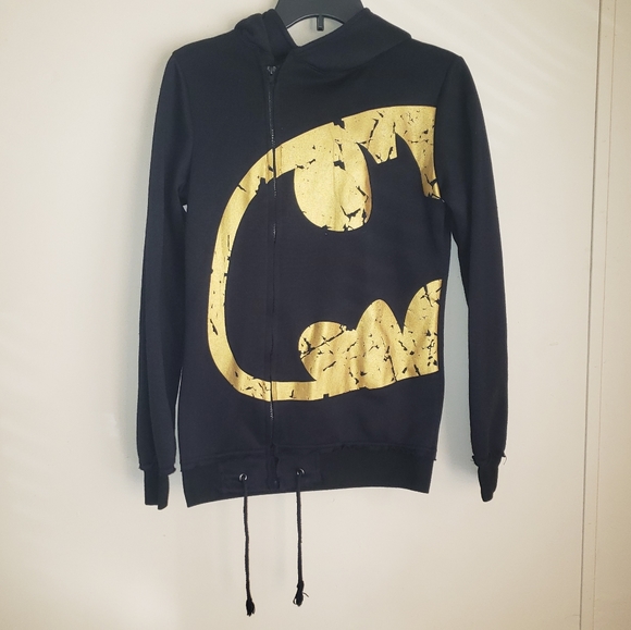 Batman side zipper hoodie - Picture 3 of 5